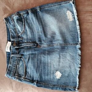 Mudd blue Jean skirt size 7